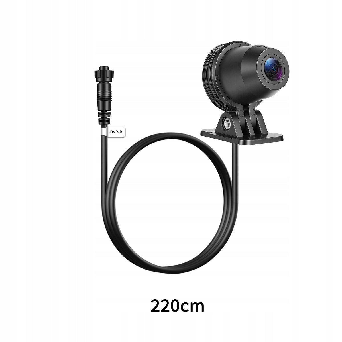Ekran motocyklowy Podofo A4535 5″ z dwiema kamerami – CarPlay / Android Auto