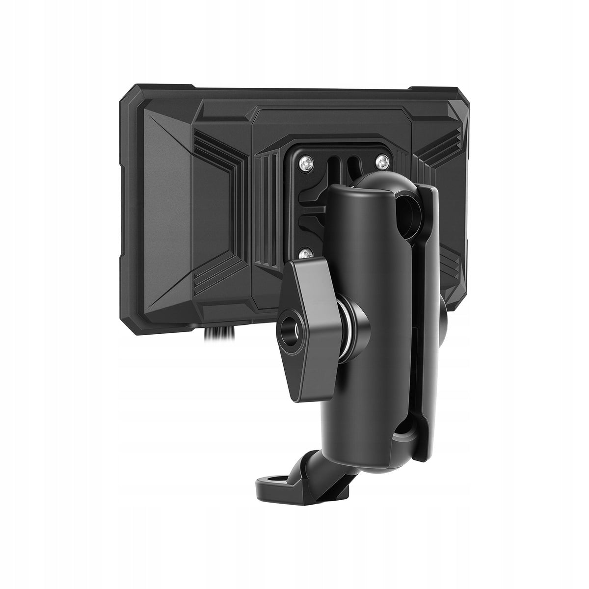 Ekran motocyklowy Podofo A4535 5″ z dwiema kamerami – CarPlay / Android Auto