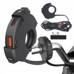 Ładowarka motocyklowa USB-A / USB-C na kierownicę