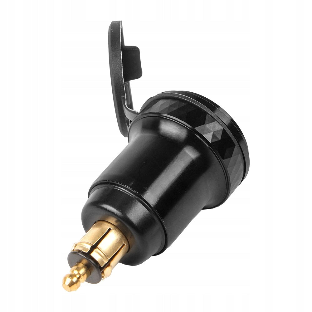 Ładowarka motocyklowa DIN Hella BMW USB-C PD QC3.0 woltomierz wyłącznik