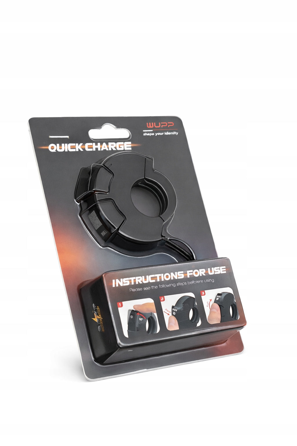 Ładowarka motocyklowa USB-A / USB-C na kierownicę
