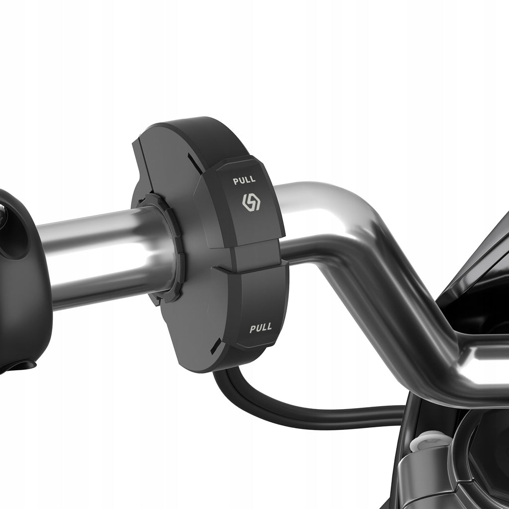Ładowarka motocyklowa USB-A / USB-C na kierownicę